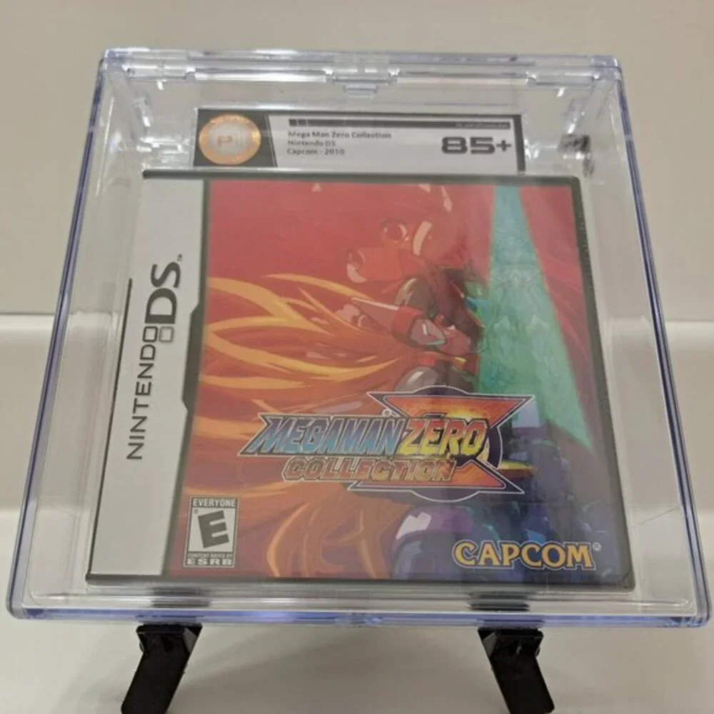 BRAND NEW SEALED NINTENDO DS MEGAMAN ZERO COLLECTION GRADED PLAYER 1 GRADING 85